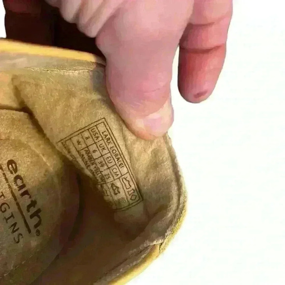 EARTH ORIGINS Flats Woman’s Size 8 Slip On Fashion Comfort Leather Loralei Moc - Picture 4 of 7